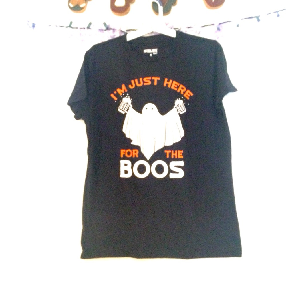 Black Halloween Graphic Tee